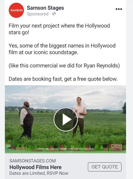 Samson Stages — Film production · Brooklyn soundstage
